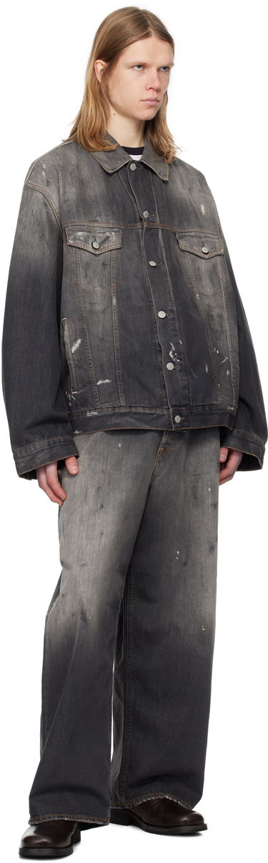 Jakke Acne Studios Acne Studios Oversized Denim Jacket Grå | C90190-, 3