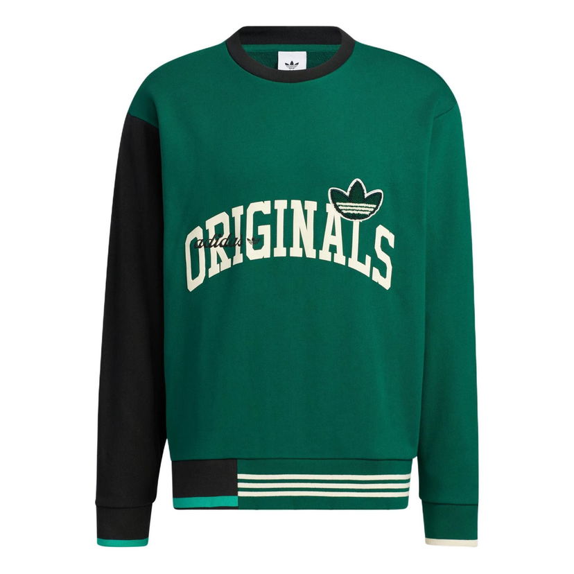 Sweater adidas Originals Sportswear Originals Logo Sweatshirt Grøn | HZ8923