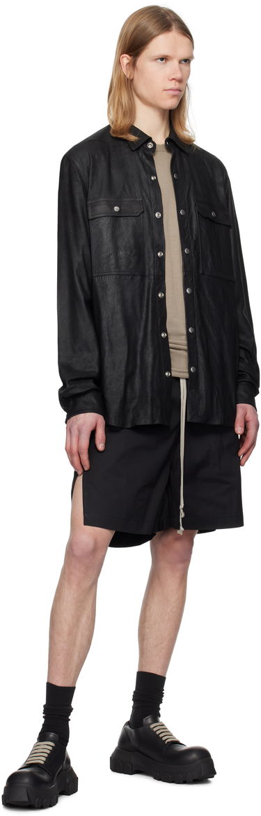 Sneakers og sko Rick Owens Rick Owens Hollywood Bozo Tractor Derbys Sort | RU01E5884 LGE, 4