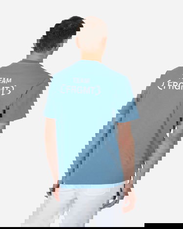 T-shirt Moncler FRGMT Pocket Logo T-Shirt Blå | 8C00005M3265 710, 2