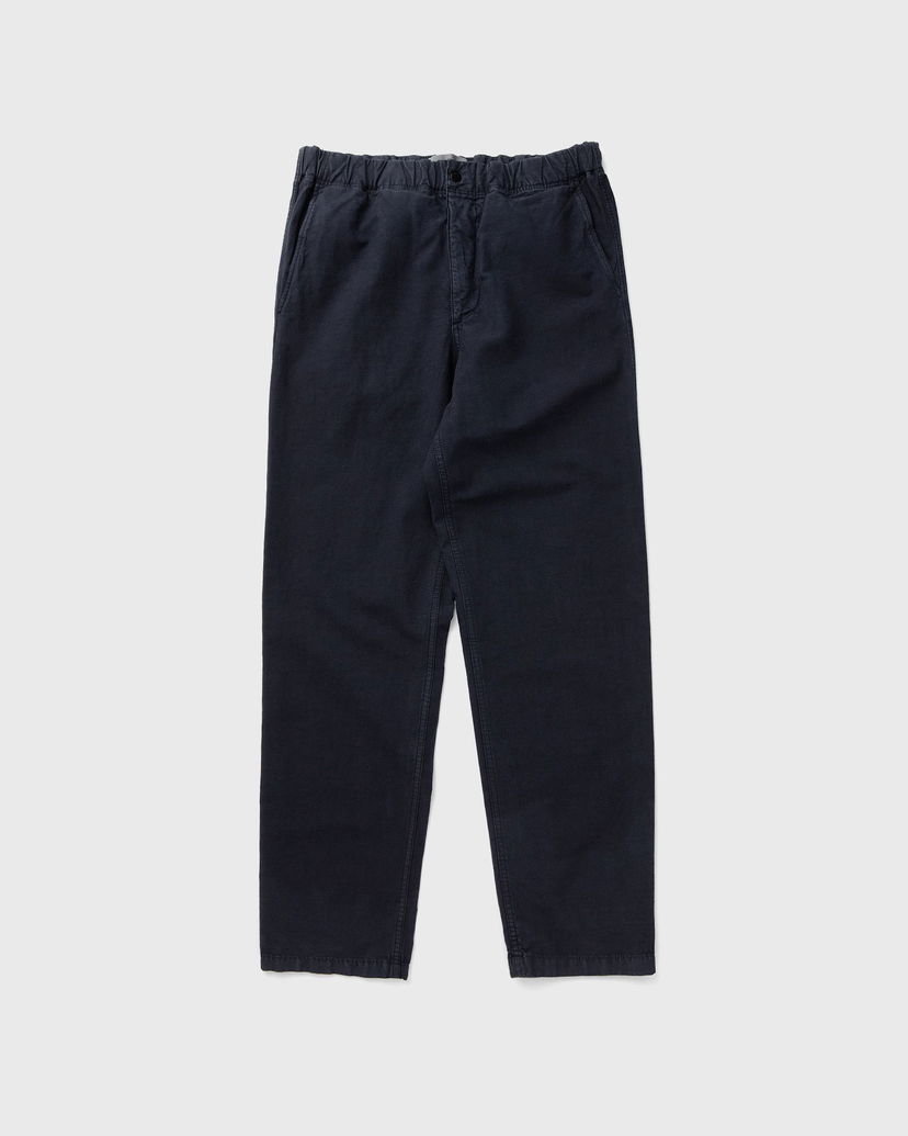 Bukser NORSE PROJECTS Ezra Relaxed Cotton Linen Trousers Mørkeblå | N25-0420-7004