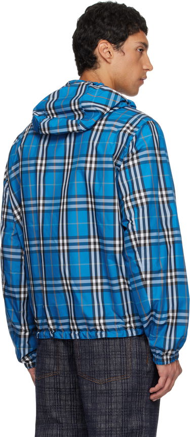 Jakke Burberry Burberry Hooded Reversible Jacket Blå | 8110369, 2