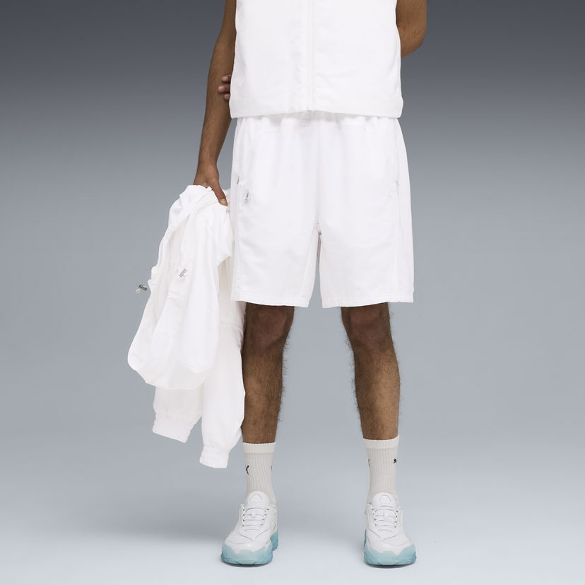 Shorts Puma PUMA x SKEPTA CLRT Men's Shorts Hvid | 634179_02