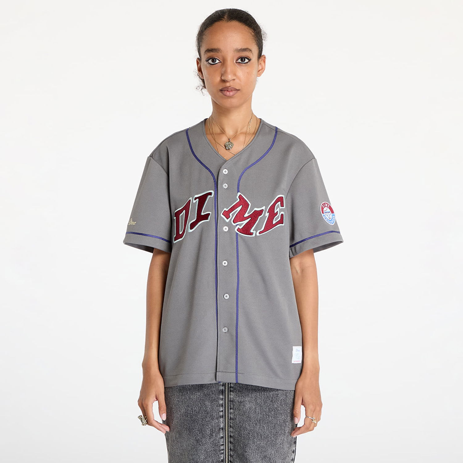 Jersey Dime Gray League Jersey Grå | DIMEFA2410GRY, 1