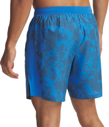 Shorts Under Armour Under Armour UA Launch 7" Print Shorts Blå | 1382621-402, 1