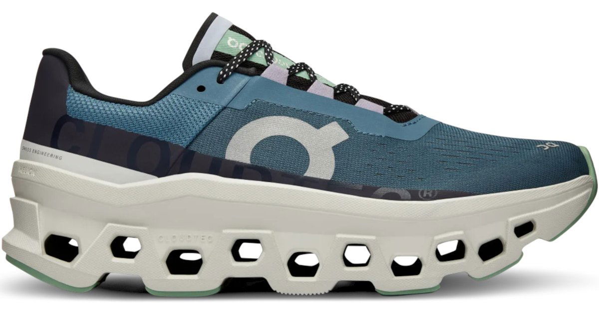 Sneakers og sko On Running Cloudmonster Blå | 61-98081, 1