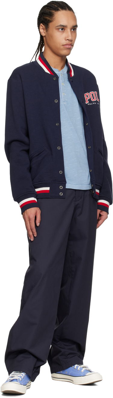 Bomberjakke Polo by Ralph Lauren Ralph Lauren Vintage Fleece Bomber Jacket Mørkeblå | 710964468001, 3