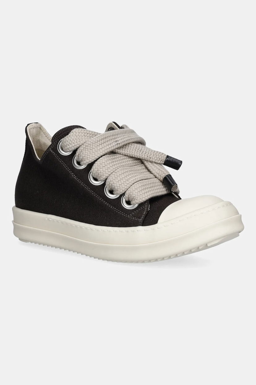 Sneakers og sko Rick Owens Rick Owens DRKSHDW Jumbolace Low Sort | DS02E7819.DOW2