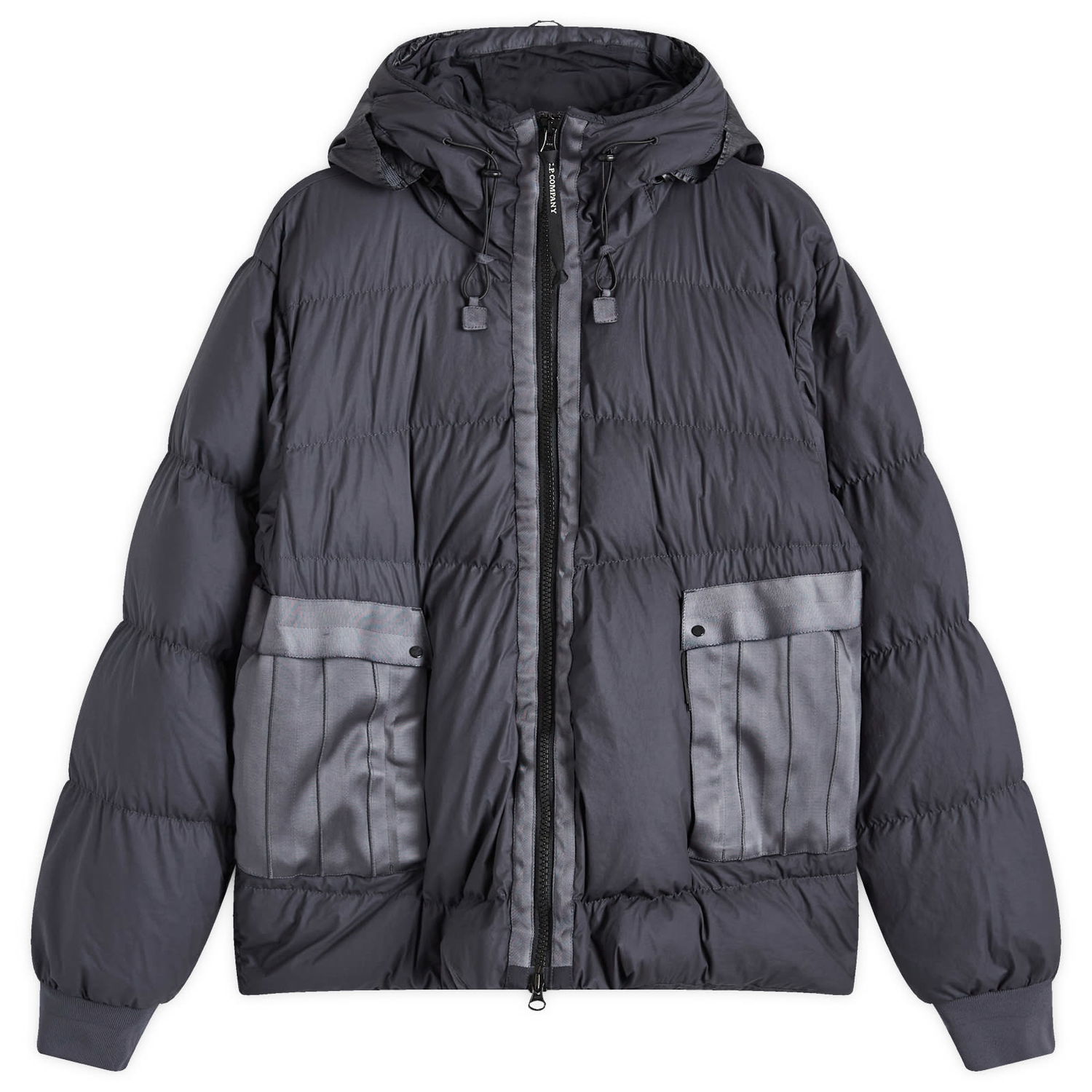 Puffer jakke C.P. Company Jacket Medium Weight Sort | CMOW266A-110185G-995, 0