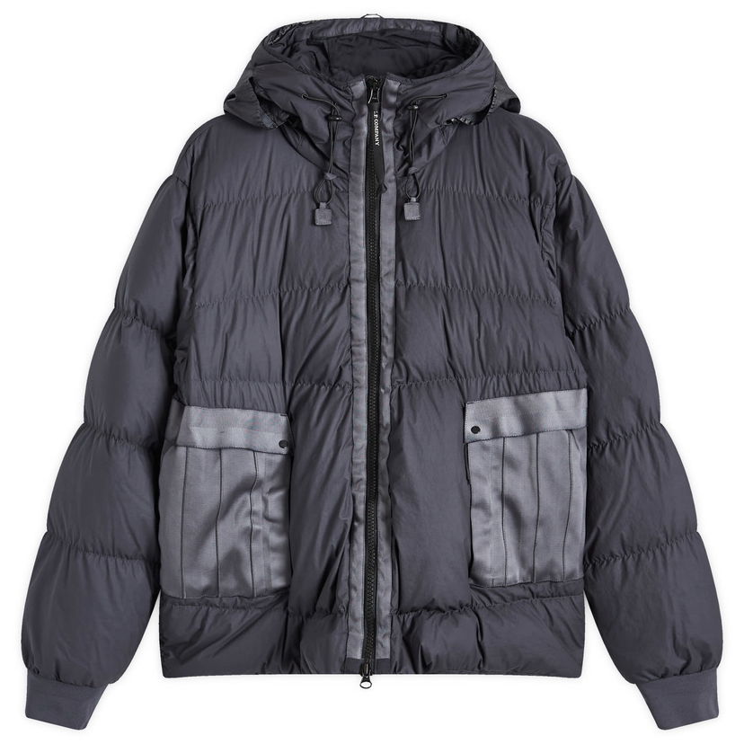 Puffer jakke C.P. Company Jacket Medium Weight Sort | CMOW266A-110185G-995