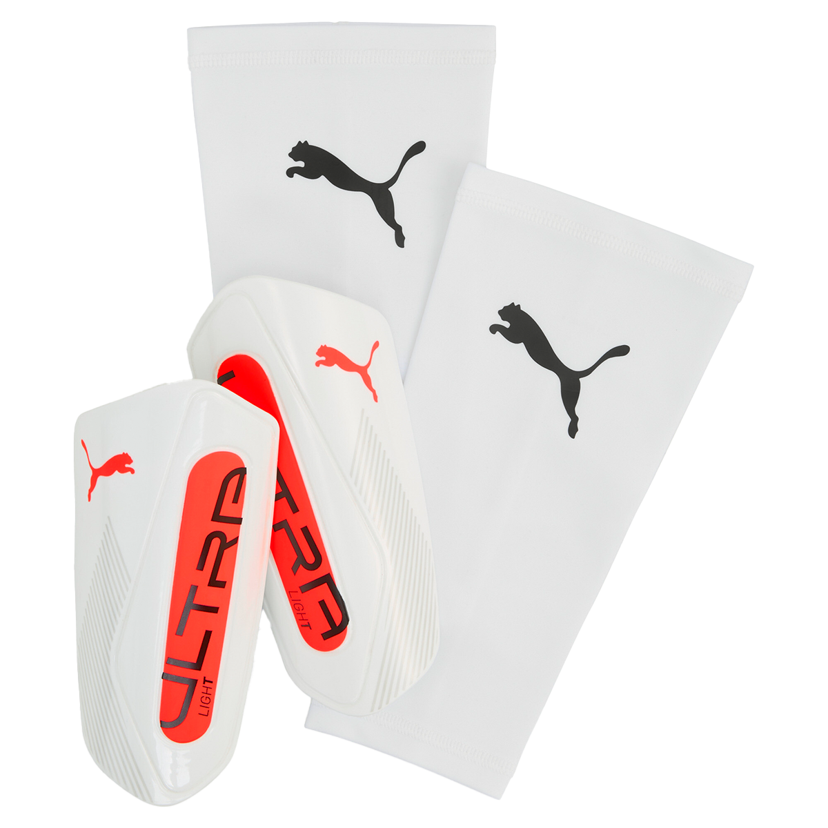 Sportsudstyr Puma ULTRA LIGHT Shin Guards and Sleeves Hvid | 030989-01, 0