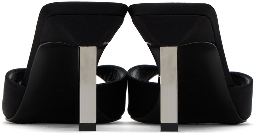 Tilbehør The Attico Attico Adele Mules Sort | 242WS774 V015, 1