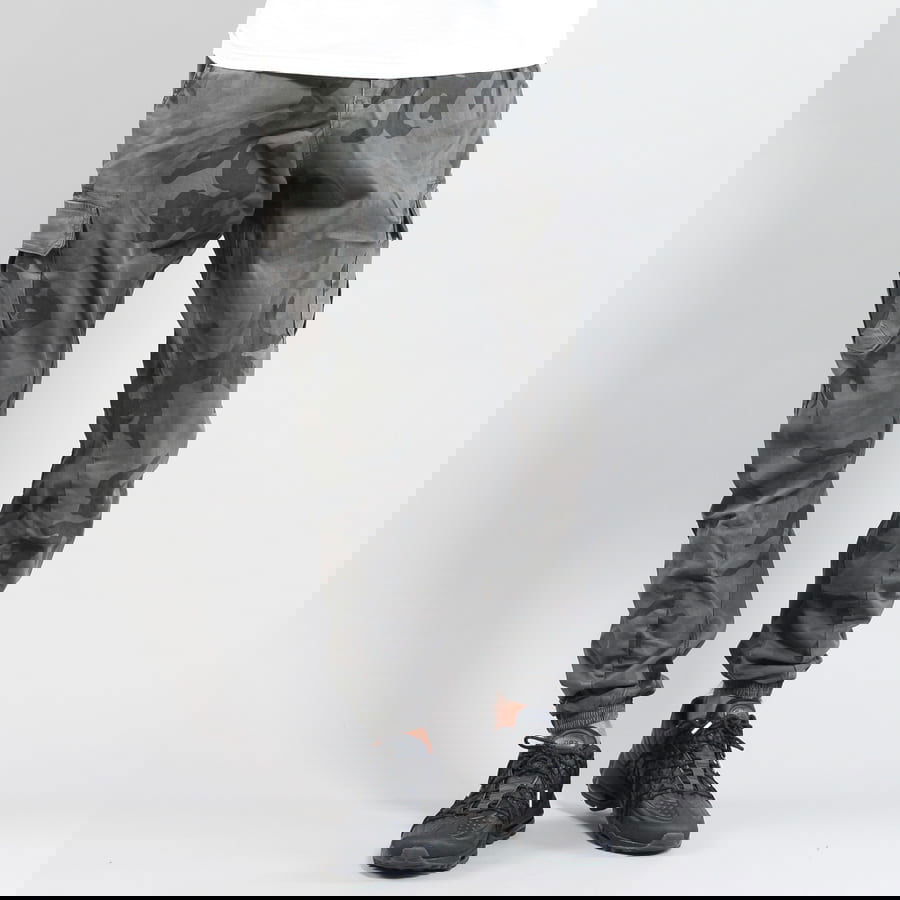 Cargo bukser Urban Classics Camo Cargo Jogging Pants Grå | TB1611 Grey, 0