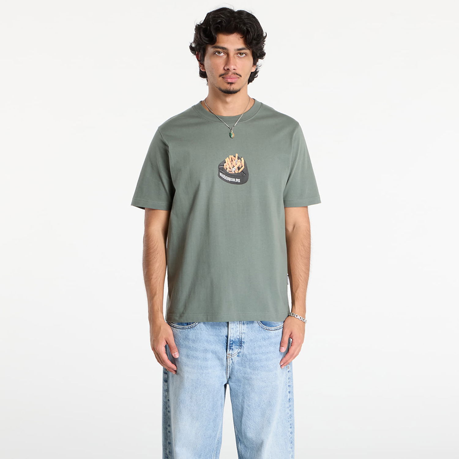 T-shirt Wasted Paris Wasted Paris Ashtray Graphic Tee Grøn | WP_000293, 0