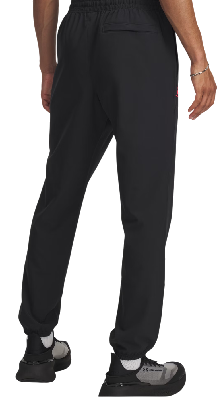 Joggingbukser Under Armour Vibe Woven Jogger Sort | 1386557-002, 1