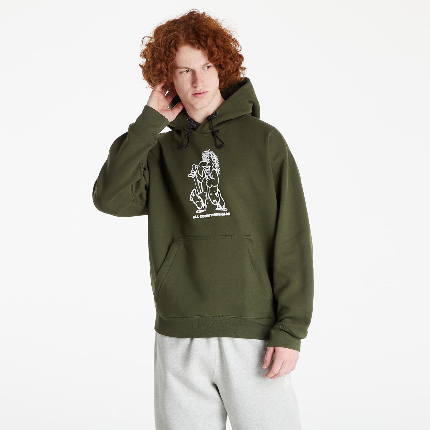 Sweatshirt Nike ACG Therma-Fit Fleece Troll Grøn | DJ1430-325, 0