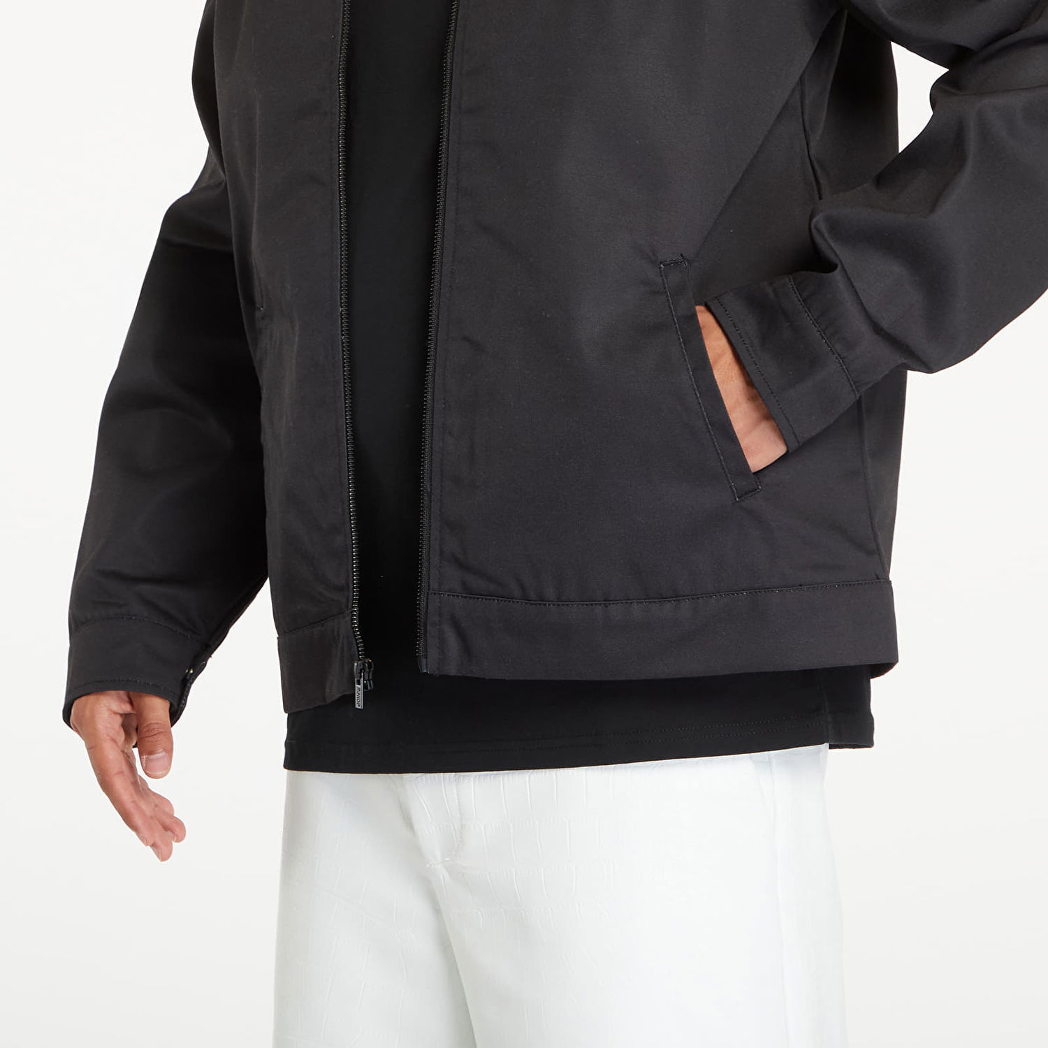 Jakke RIPNDIP We Come In Peace Workman Jacket Black Sort | RNDSUM24102, 1