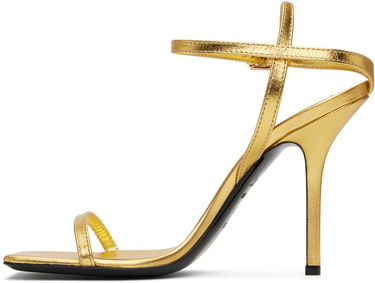 Skopleje Moschino Moschino Tina Heeled Sandals Metalisk | MA1655AC1M MC0 901, 2