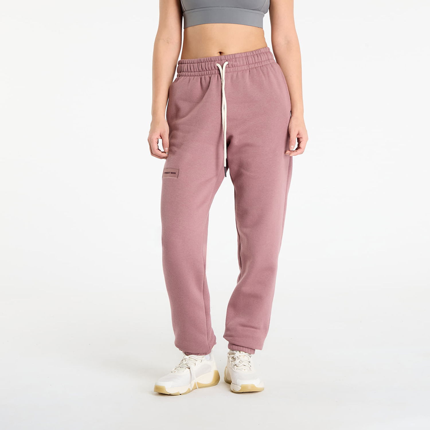 Joggingbukser Under Armour Sweatpants Project Rock Icon Lyserød | 6005090-651, 0