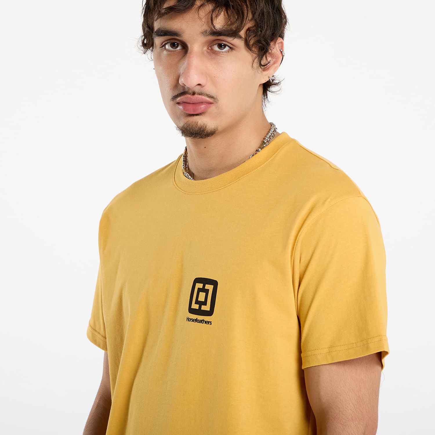T-shirt Horsefeathers Mini Logo T-Shirt Gul | SM1350F, 1