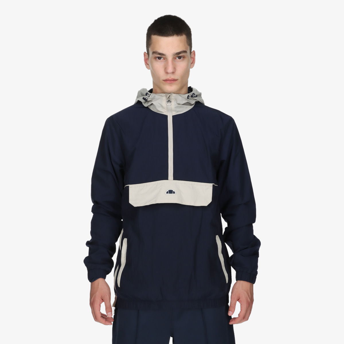 Jakke Ellesse Ellesse Men's Overhead Anorak Jacket Mørkeblå | ELA253M531-02, 1
