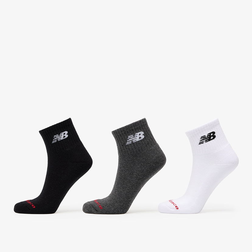 Sokker New Balance Everyday Ankle Socks 3-Pack Hvid | LAS51303WM