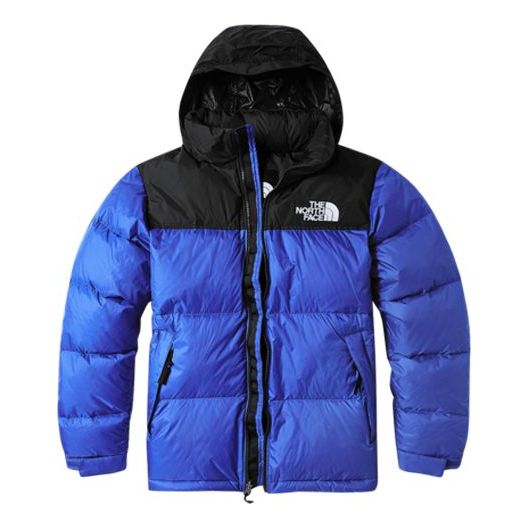 Puffer jakke The North Face 1996 Nuptse Puffer Down Jacket Blå | 4NCH-CZ6
