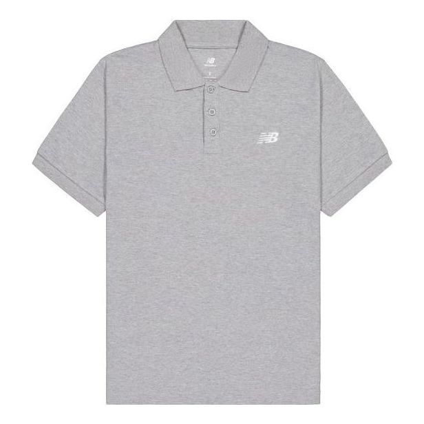 Polo skjorte New Balance Sport Essentials Polo Shirt Grå | MT41503-AG