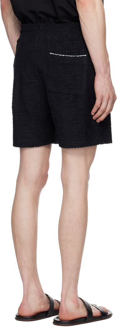 Shorts Casablanca Casablanca Monogram Jacquard Towelling Shorts Sort | MPF25-JTR-271-02, 2