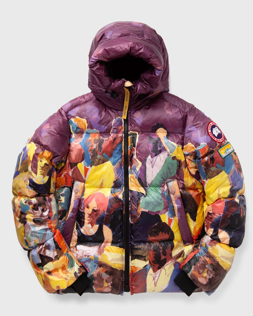 Puffer jakke Canada Goose Canada Goose x NBA x KidSuper Studios Crofton Puffer Jacket Flerfarvet | 2252UKS-1708