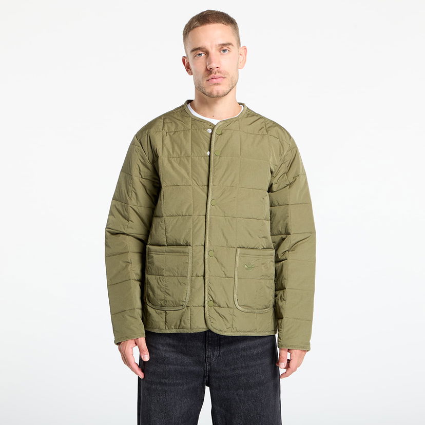 Jakke adidas Originals adidas Originals Quilted Jacket Grøn | JW5818