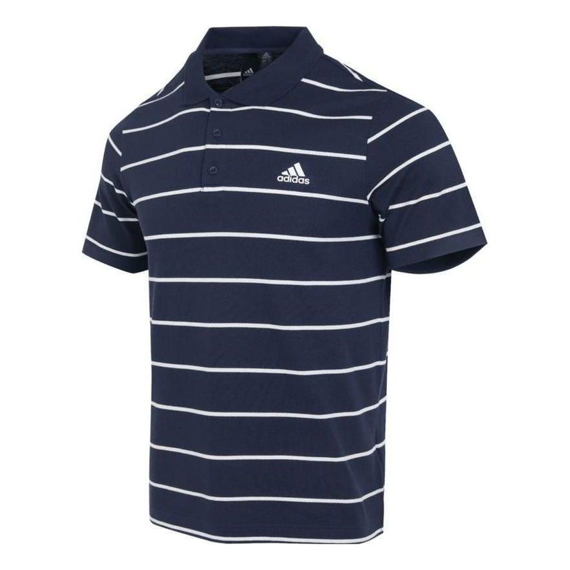Polo skjorte adidas Originals Striped Polo Shirt Blå | IA8164