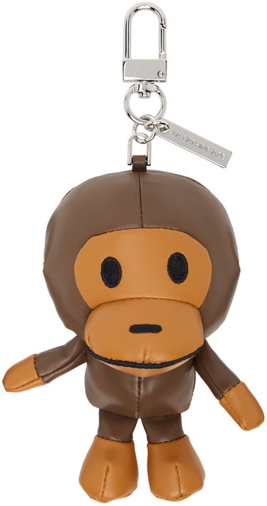 Nøgleringe BAPE Baby Milo Plush Doll Keychain Brun | 002GDK301005M, 0