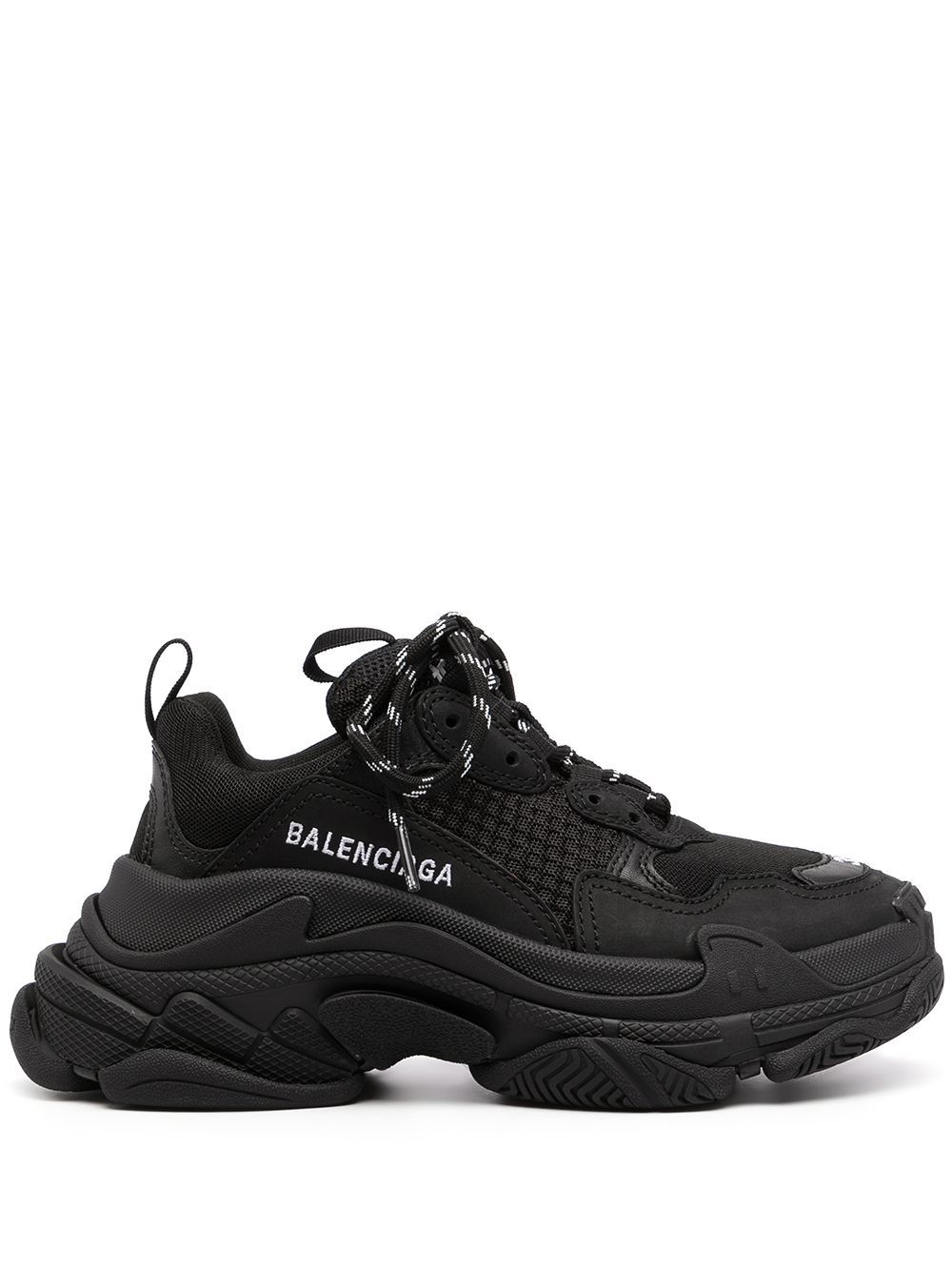 Sneakers og sko Balenciaga Triple S Sneaker Sort | 524036W2CA11000, 0