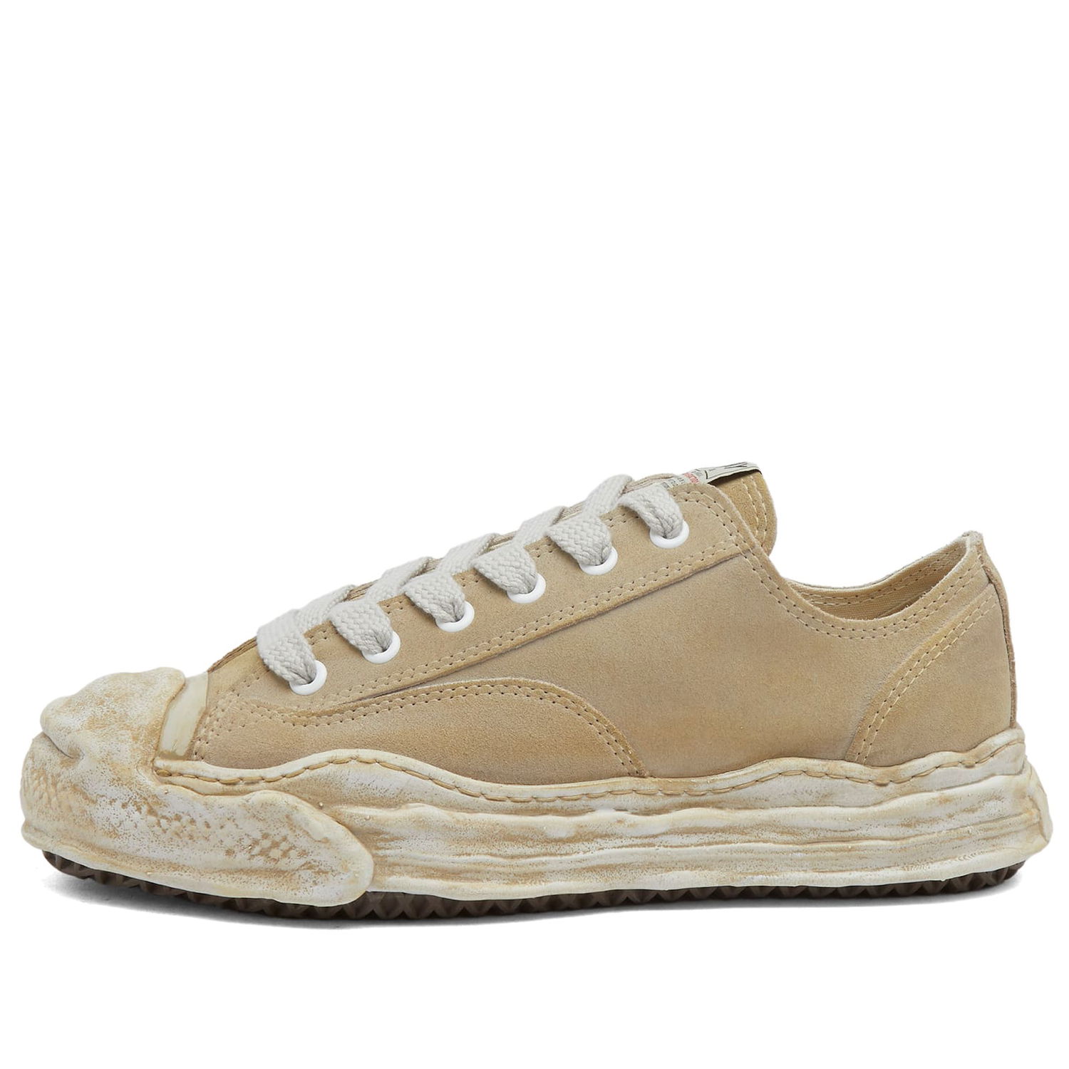 Sneakers og sko Maison MIHARA YASUHIRO Hank Original Low Suede Beige | A13FW732-WH, 0