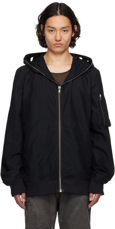 Sweatshirt Rick Owens Rick Owens DRKSHDW Hollywood Flight Bomber Jacket Sort | DU01E3772 NR, 0