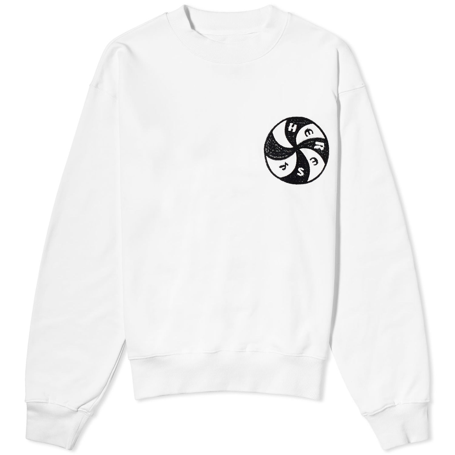 Sweatshirt Heresy Portal Crew Sweater Hvid | HSS24-S01W, 0