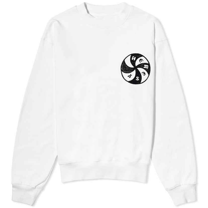Sweatshirt Heresy Portal Crew Sweater Hvid | HSS24-S01W