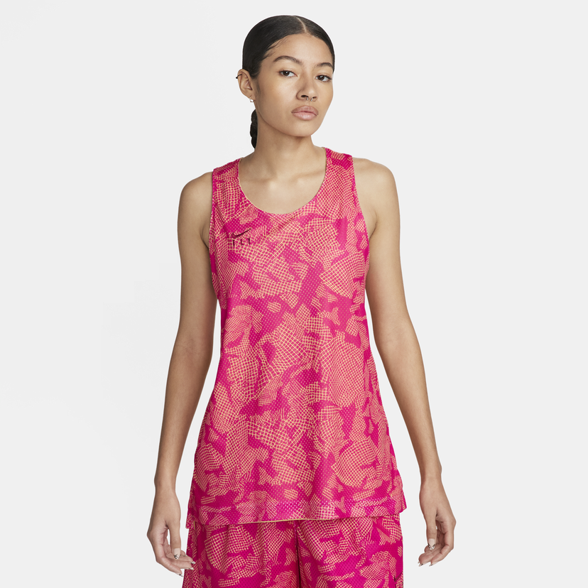 Tanktop Nike basketbalové Swoosh Fly Dri-FIT Lyserød | FN8484-739