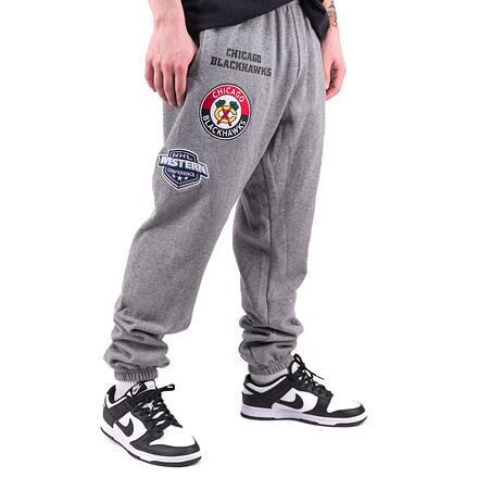 Joggingbukser Mitchell & Ness NHL M&N CITY COLLECTION FLEECE PANT BLACKHAWKS Grå | PSWP4988-CBHYYPPPGYHT, 0