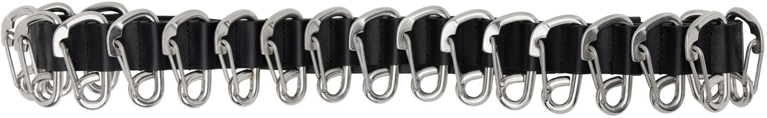 Bælter HELIOT EMIL Aurora Carabiner Belt Sort | AW25_16_129_BLK01_CO, 0