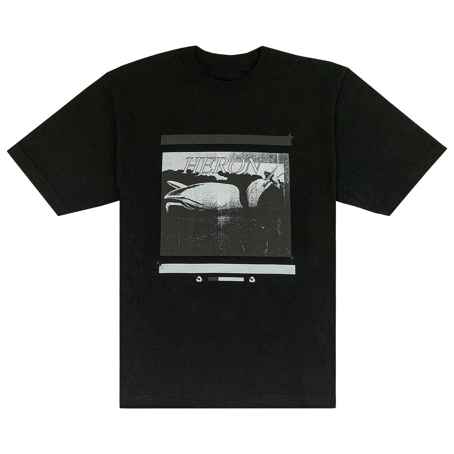 T-shirt HERON PRESTON Misprinted Tee Sort | HMAA032S23JER0061010, 1