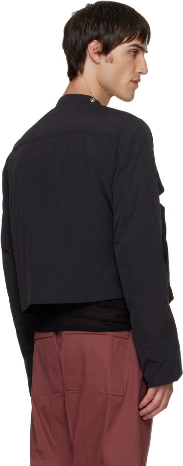 Bomberjakke Rick Owens Cargo Bomber Jacket Sort | RU02E1762 MT, 2