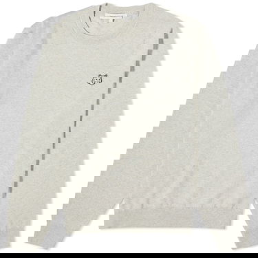 Sweater MAISON KITSUNÉ Patch Crew Jumper Grå | MM00815KT1036-H120, 0