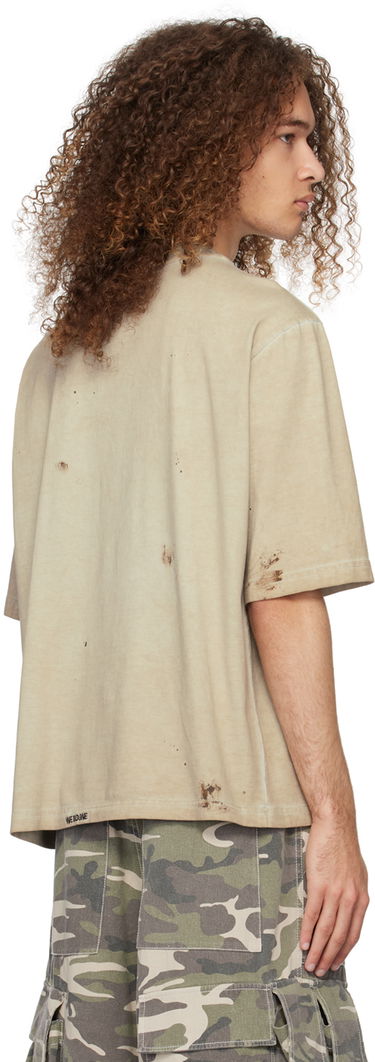 T-shirt We11done We11done Faded T-Shirt Grøn | WD-TT0-24-895-U-BG, 2