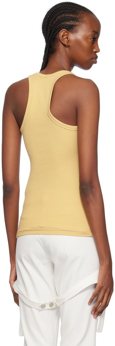 Tanktop Courrèges Buckle 90s Tank Top Gul | 124JDE063JS0121, 2