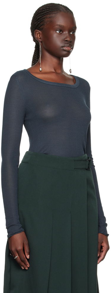 Nederdel LEMAIRE LEMAIRE Seamless Long Sleeve T-Shirt Grøn | TO1122 LJ1007, 1