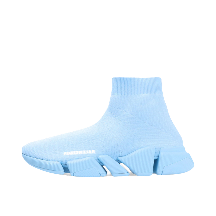 Sneakers og sko Balenciaga Speed Trainer Full Light Blue W Blå | 617196W2DB14317