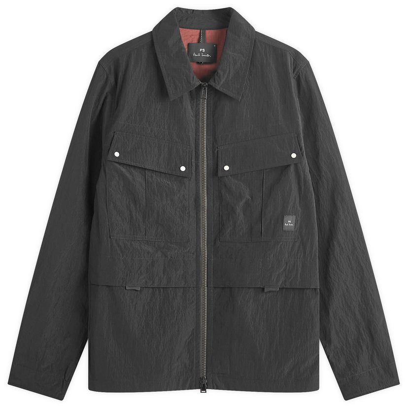 Vindjakke Paul Smith Paul Smith Overshirt Jacket Sort | M2R-112Z-N22166-79