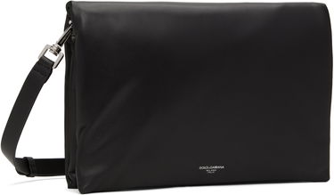 Skuldertaske Dolce & Gabbana Dolce&Gabbana Nappa Leather Crossbody Bag Sort | BM3075AF984, 1